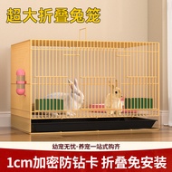 Rabbit Cage Household Extra Large Young Rabbit Rabbit Cage Guinea Pig Cage Small Mouse Cage Chinchil