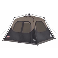 Coleman Camping Tent, 6 Person Weatherproof Tent with WeatherTec Technology, Double-Thick Fabric, Sets Up in 60 Seconds