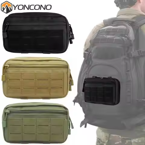 1Pcs Tactical Molle Pouch Multi-Purpose EDC Admin Nylon Case Utility Gadget Gear Backpack Military W