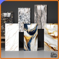 KKGOO Wall Stickers, Waterproof PVC Marble Tiles, Self Adhesive 30x60cm Floor Tile Sticker Kitchen D