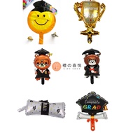 [Joy of Gift] Graduation Balloon Graduation Season Graduation Graduation Cap Student Cap Balloon Gra