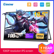 18.5 inch Portable Gaming Monitor100Hz 1920x1080 75*75mm Vesa Adjustable Stand Laptop Second Display