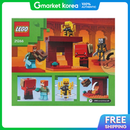 LEGO | Lego 21266 Nether Lava Battle Interior Decoration Memories Childrens Day School Educational