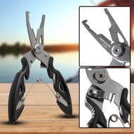 Stainless Steel Fishing Hook Pliers HOOK Remover - J1352 - Black