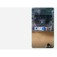 Custom sticker Black room number 6x3cm