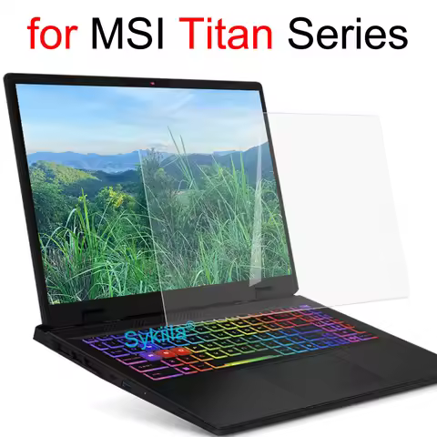 Screen Protector for MSI Titan 15 17 18 HX AI GT63 GT77 GT76 GT75 15.6 17.3 HD Clear Guard Matte Fro