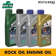 Rock Oil Motorcycle Engine Oil 4T Automotive