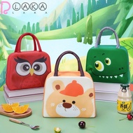 LAKAMIER Cartoon Lunch Bag, Thermal Bag Non-woven Fabric Insulated Lunch Box Bags,  Portable Lunch Box Accessories Tote Food Small Cooler Bag