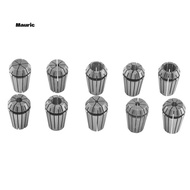10pcs ER20  Spring Collet Set CNC Milling Lathe Tool ER20 Spring Collet Chuck