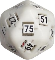 Bingo Patent Die - A Die That Displays Numbers 1 to 75. Replaces The Wheel Cage and Balls, for Faste