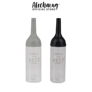 Alechaung ขวดน้ำดื่มพลาสติก 850ml. แพ็ค2ขวด ขวดน้ำรูปทรงขวดไวน์ สำหรับใส่น้ำเปล่า กระบอกใส่น้ำ น้ำผล