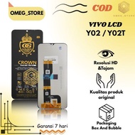 LCD G0LD3N CR0WN TOUCHSCREEN VIVO Y02 / Y02T / Y02A / V2217 ORIGINAL FULLSET COMPLETE...