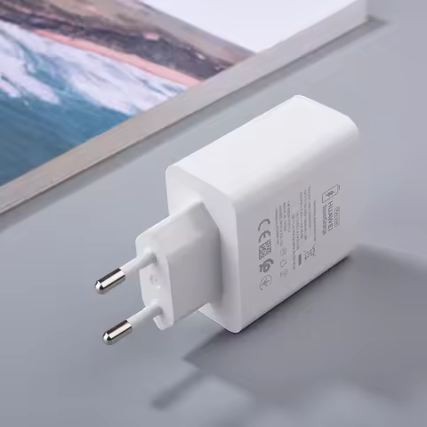 Original HUAWEI 66W Supercharge Fast Charger EU Travel Power Adapter 6A Type C Cable For Huawei Mate