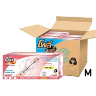 Poly-Brite โพลี-ไบรท์ ถุงมือไวนิล  บรรจุ 100 ชิ้น (S/M/L) ยกลัง