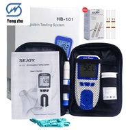 Optical Medical Hemoglobin Meter Analyzer anemia monitor for Test for HB and HCT with 25pc test pape