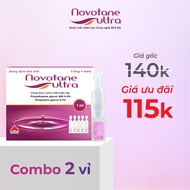 Combo nước mắt nhân tạo Novotane Ultra 1ml