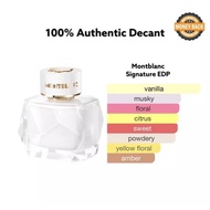 Decant Mont blanc signiture