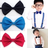 Boy Bow Tie Red Performance Bow Tie Baby Bow Tie Children Performance Bow Tie