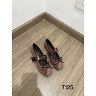 New bow-strap flat shoes tt25