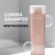 Tec Italy Lumina Shampoo , 300ml-Toning shampoo for blonde or grey hair  แชมพูเนื้อสีม่วง เหมาะสำหรั