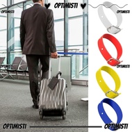 OPTIMISTI8E Name ID Address Tag Strap, Wear-resistant Ultra Light Luggage Tag Strap, Portable Solid 