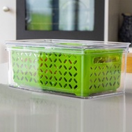 【MasterClass】蔬果瀝水保鮮盒(3.2L) | 冰箱收納盒 蔬果收納盒 分層分格