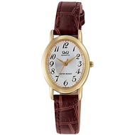 [Citizen Q&Q] Watch Analog Waterproof Leather Strap VZ89-104 Women's Gold [Direct From JAPAN]