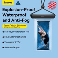 Baseus Phone Waterproof Bag PRO Swimming Case Cylinder Slide Cover IPX8 (0-7.2")