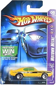 Hot Wheels '69 Pontiac GTO, Motown Metal 5/5 [Yellow] 90/223