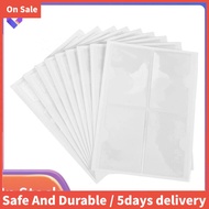 36Pcs Self-Adhesive Label Card Holder Index Pockets Holder 6X8.5cm Clear Plastic Card Holder Adhesiv