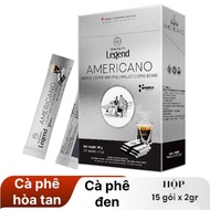 CÀ PHÊ ĐEN HÒA TAN TRUNG NGUYÊN LEGEND AMERICANO HỘP 15 GÓI x 2GR - 70588