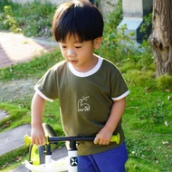 長頸龍er刺繡滾邊上衣