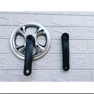 48T Single Disc Crank for folding bikes, arm length 152mm