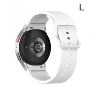 屯團百貨 - [白色L] 矽膠錶帶 錶帶適用於三星Galaxy手錶4/5