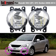 2 X 30W Car Front LED Fog Light DRL Driving Lamp For Suzuki SX4 (EY, GY) Sedan 2006 2007 2008 2009 2