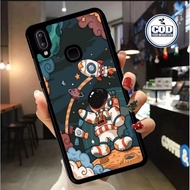 Ax Case Custom Vivo V9 V11 V11i V11PRO Y91 Y93 Y95 Y91C Y1S Fashion AesThetic Astronaut Series Premi