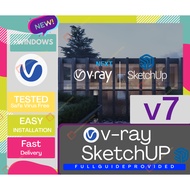 Vray 𝟕 for SketchUp 2017 - 2025 | LATEST v𝟕 | V-Ray Next |+ 𝙑𝙞𝙙𝙚𝙤 𝙄𝙣𝙨𝙩𝙖𝙡𝙡𝙖𝙩𝙞𝙤𝙣 | Activted