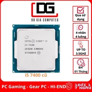 Old intel i5 7400 CPU (3.50GHz, 6M, 4 Cores 4 Threads) - LGA 1151 (H110/ B150/ H170/ B250/ Z170/ Z27