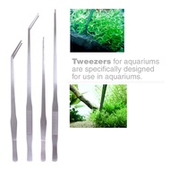 (Malaysia Ready stock) Aquascape  - 38cm/48cm Tweezer (Straight or Curved)