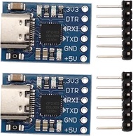 Heevhas CP2102 Type-C USB to TTL UART Serial Module Serial Converter Board 6 Pin Serial Converter Ad