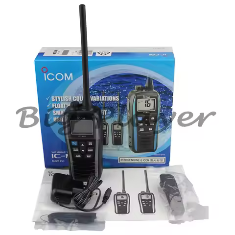 Icom IC-M25 FM Maritime VHF Radio IPX7 Waterproof Professional Handheld Walkie-talkie