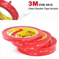 3M 4910อุณหภูมิโปร่งใสเทปอะคริลิก Clear VHB เทปโฟมอะคริลิหนา1.0มม.สำหรับรถยนต์/Office/Home Decoratro