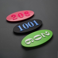Digital sticker, door number plate, self-adhesive Door Number Signage House Unit Number  Door Number
