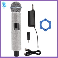 Wireless Handheld Dynamic Microphone Karaoke Mic with Rechargeable Receiver for Wedding Speech Churc