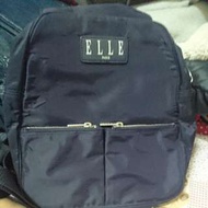降價ELLE品牌手提後背包。全新藍色