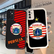 GK-70 Persija Black and White Silicone Casing for OPPO Realme A5 14T 14X 2025 A5X 14 C71 C73 A4 5G