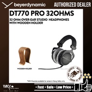Beyerdynamic DT 770 PRO 32 Ohm Over-Ear Studio Headphones w/Wooden Headphone Holder (DT770PRO)