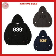 [ARCHIVE BOLD] 939 Logo Hood Zip-up : Made in Korea