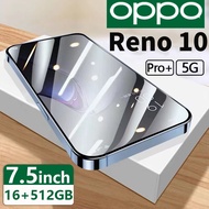 promo trade in hp OPPQ RENO 10 PRO+ NFC Handphone 7.5inch 120Hz 5G RAM16GB+1TB 50+108MP HD Kamera 68