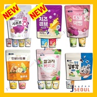 [BeBeCook-Korean Baby Snack] Sarr Kung(Probiotics Snack)/Yummy Corn Balls/Baby's First Rice Sticks/The First Double Baby Rice Puff/Seaweed Crispy Chips